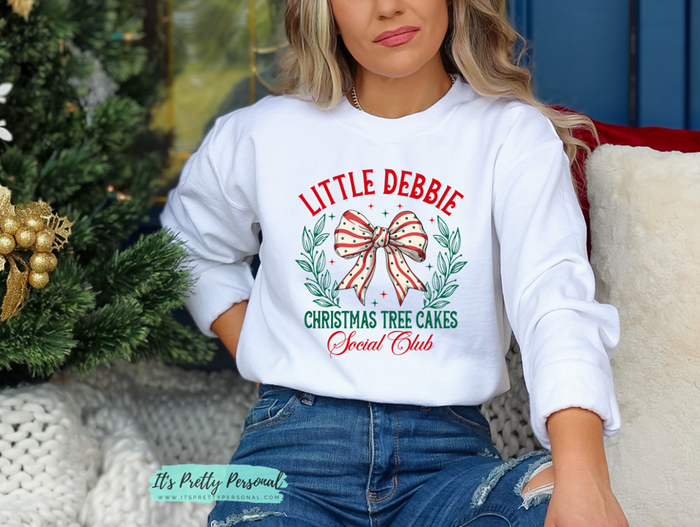 #174 DTF Print- Christmas Tree Social Club