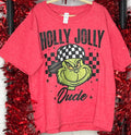 Kids Holly Jolly Dude Grinch Tee