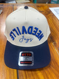Needville Jays Embroidered Canvas Trucker Hat