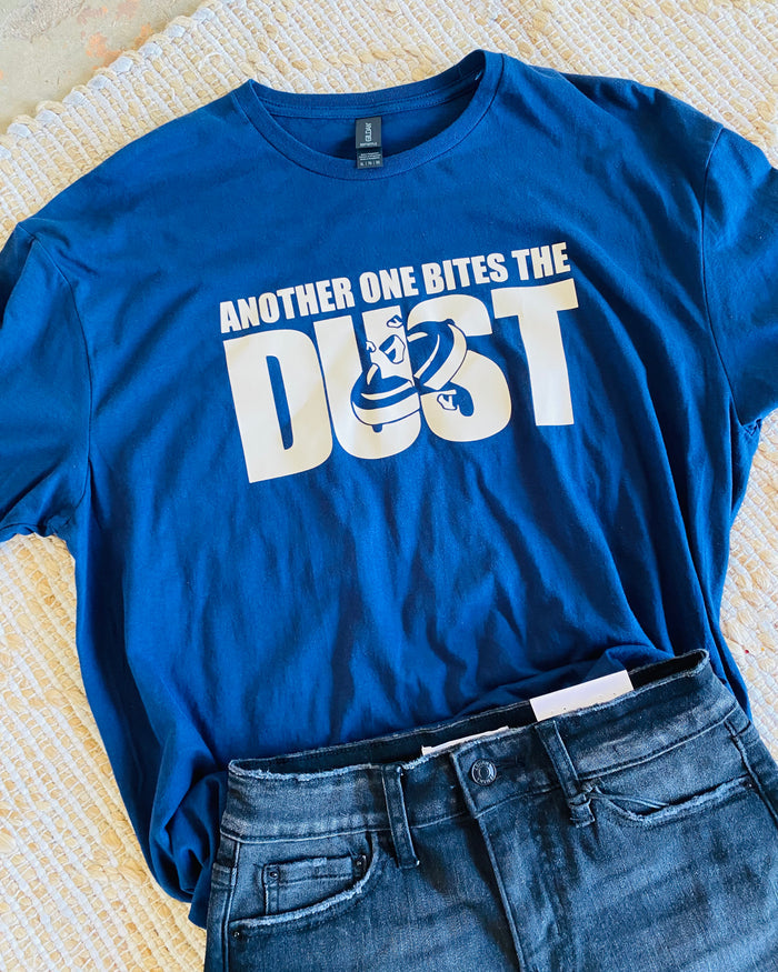 Another One Bites the Dust Navy Tee