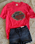 Shotgun Mom Leopard Tee
