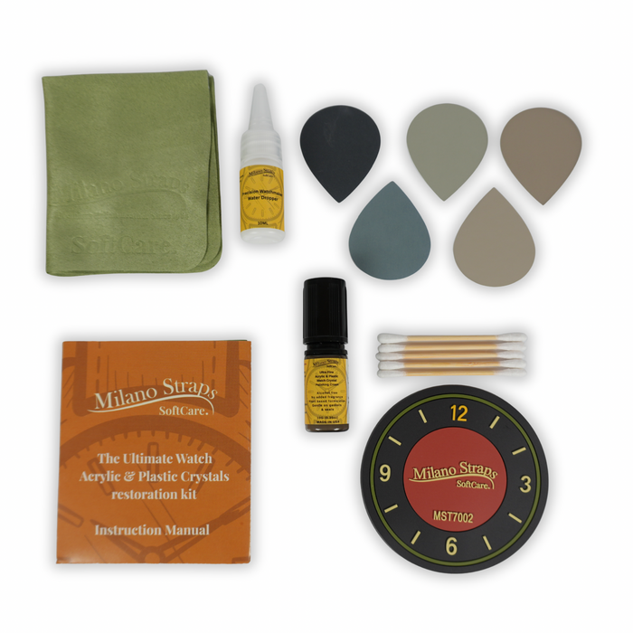 Vintage Rolex crystal acrylic scratches removal kit
