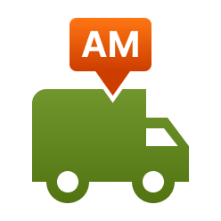 AM shipping surcharge