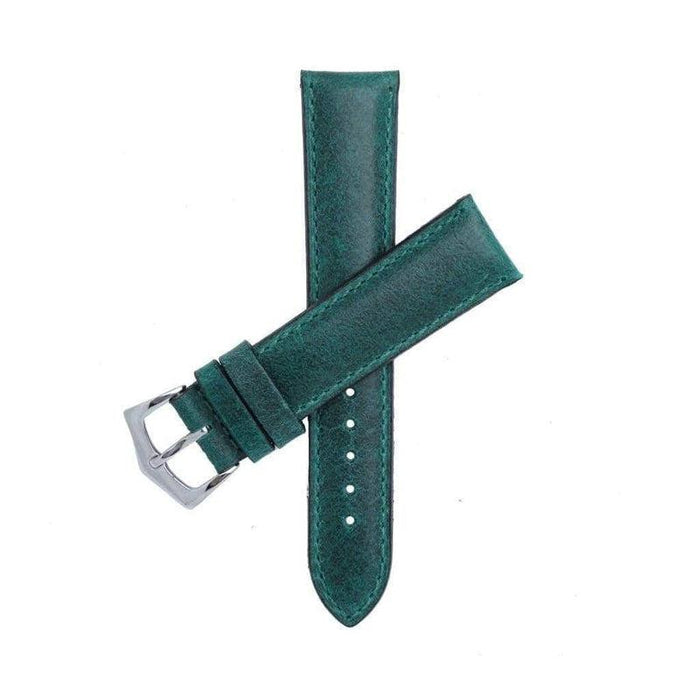 Apple Watch Band Dark Green Calfskin Leather