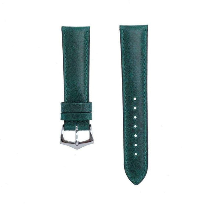 Apple Watch Band Dark Green Calfskin Leather