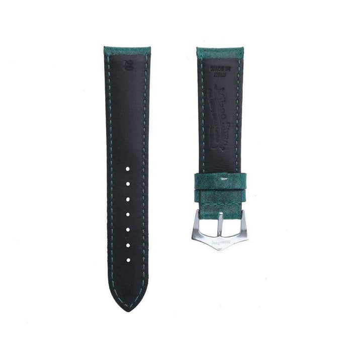 Apple Watch Band Dark Green Calfskin Leather