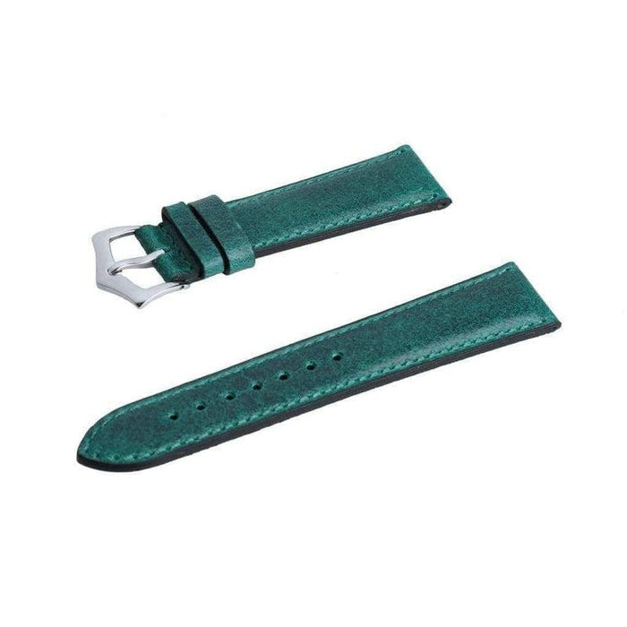Apple Watch Band Dark Green Calfskin Leather