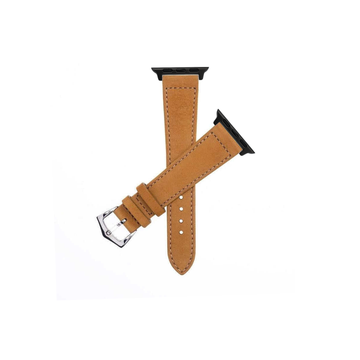 tan leather strap for apple watch