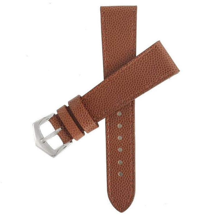 Apple Watch Leather Band Cognac Hammered Calfskin