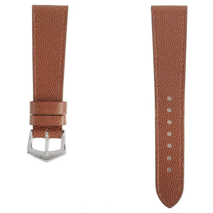 Apple Watch Leather Band Cognac Hammered Calfskin