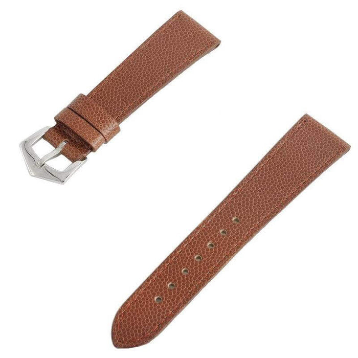 Apple Watch Leather Band Cognac Hammered Calfskin
