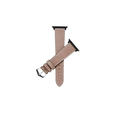 Apple Watch Leather Strap Taupe Saffiano