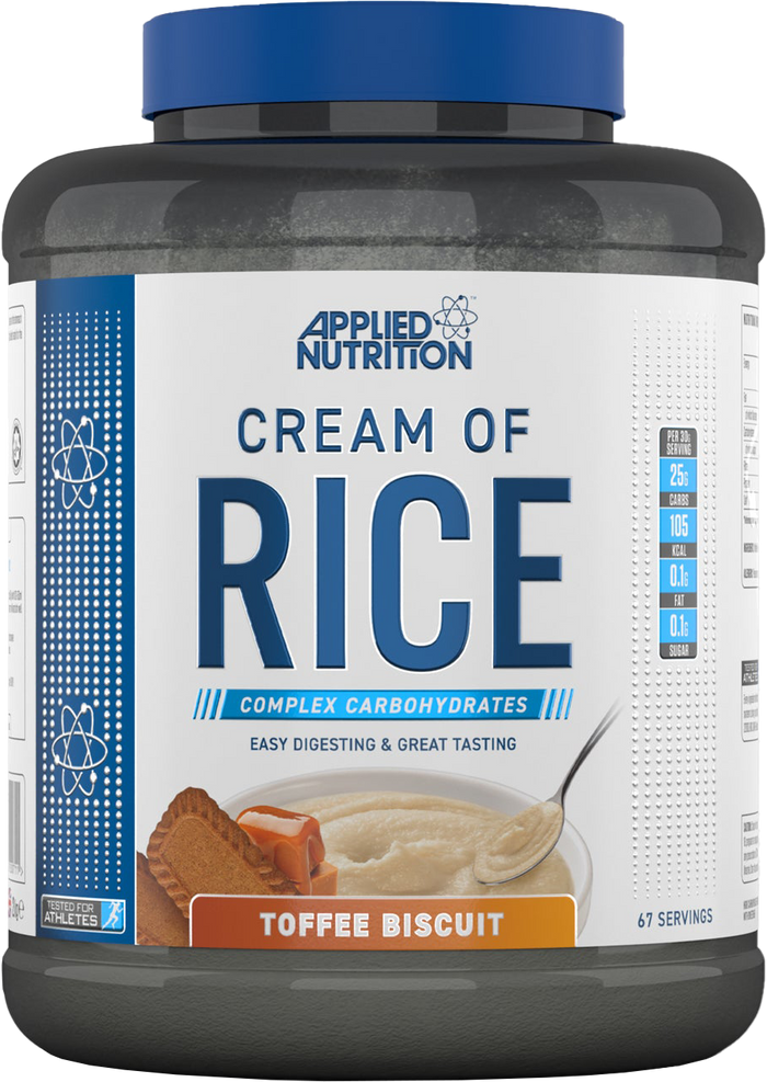 Applied Nutrition Cream of Rice 2000g Toffee Biscuit
