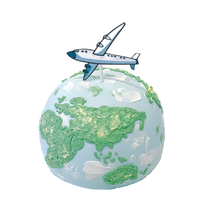 VaVa Designer Cakes Around the World Chiffon Cake – A Sky-High Celebration of Adventure