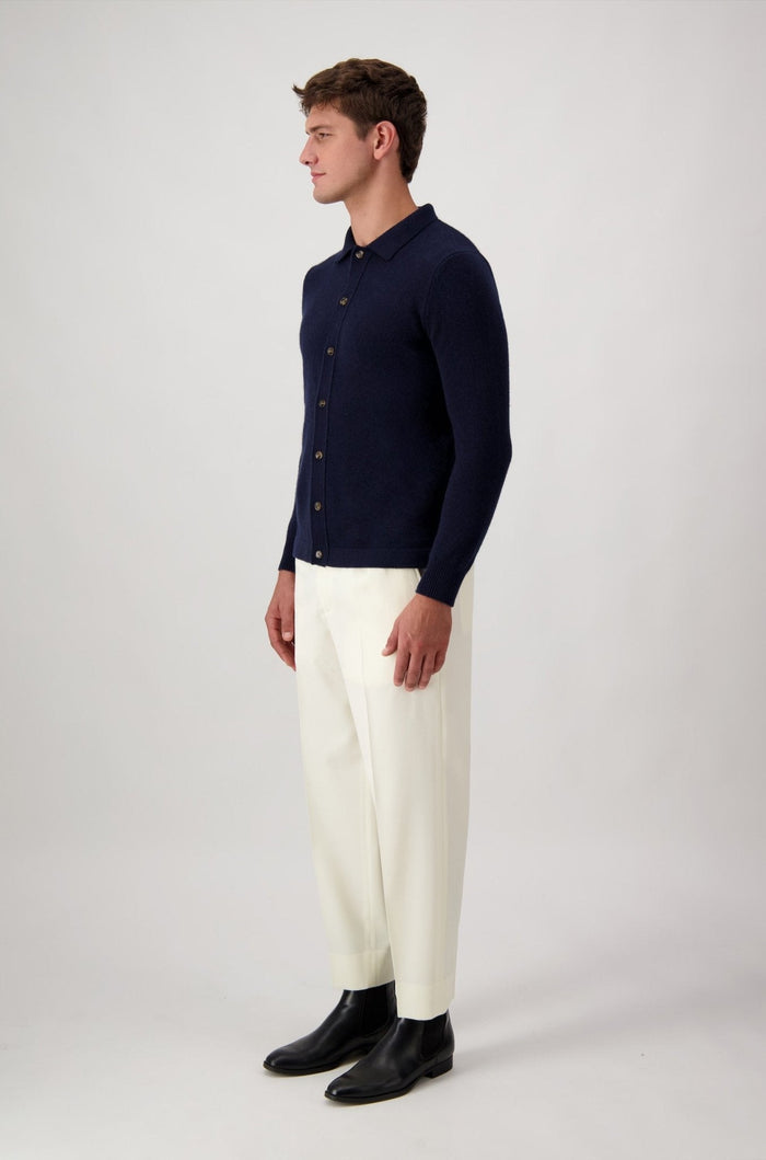 Cardigan Mcllroy In Lana E Cashmere - Maglioni - Autore - T.Luxy