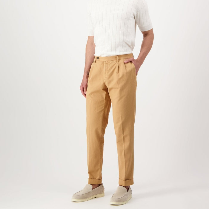 Pantaloni BG02 in Cotone e Lino - Pantaloni - Autore - Autore