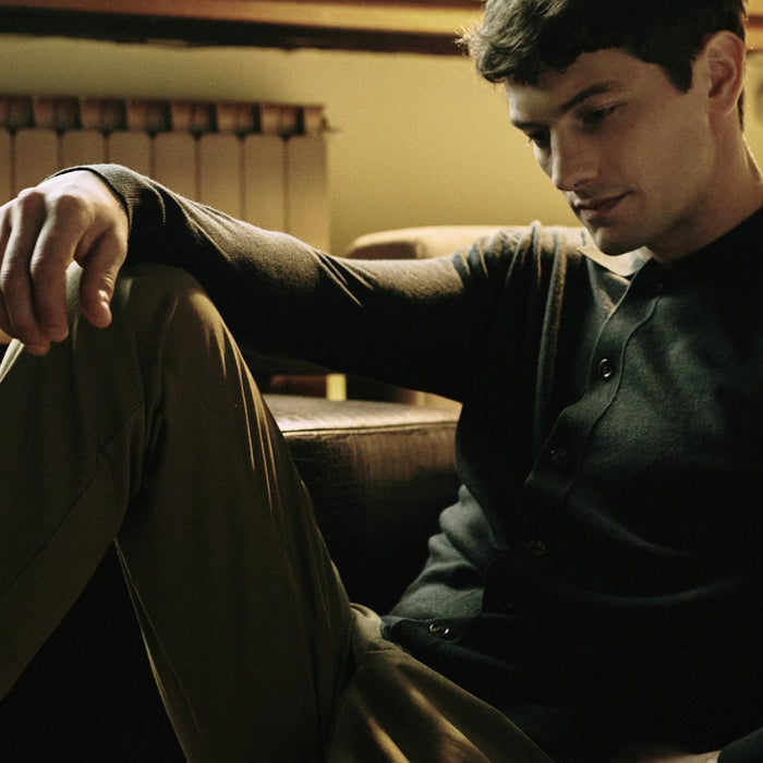 Cardigan Freeman In Lana Merino - Maglioni - Autore - Autore