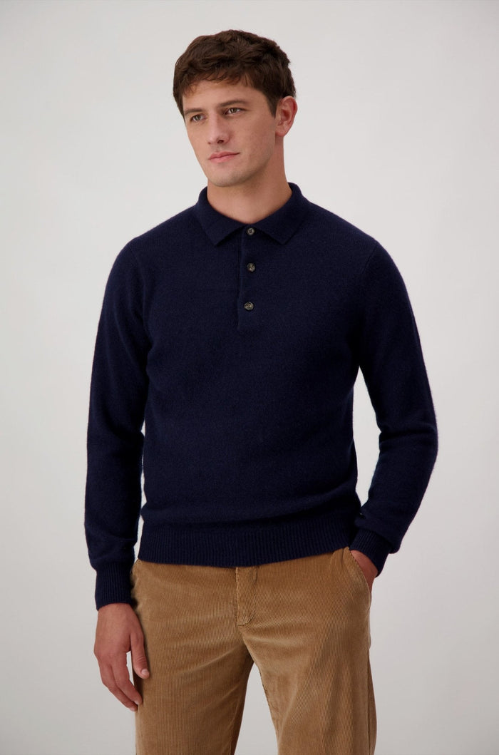 Maglia Polo Scheffler In Lana E Cashmere - Maglioni - Autore - T.Luxy