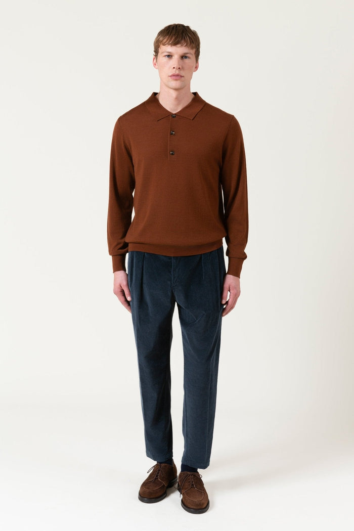 Pantalone Brando In Cotone Effetto Velluto - Pantaloni - Autore - T.Luxy