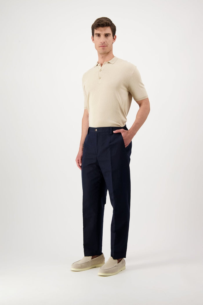 Pantalone Livingstone in Cotone e Lino - Pantaloni - Autore - T.Luxy