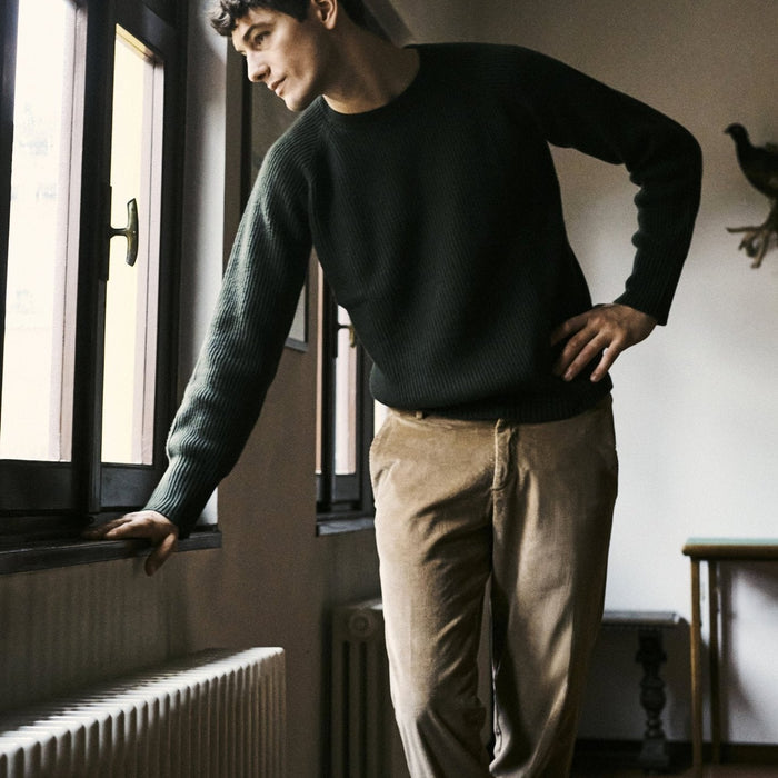 Pantalone Newman Effetto Velluto - Pantaloni - Autore - Autore