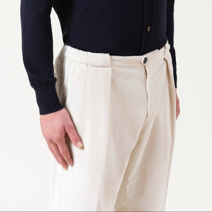 Pantalone Brando In Cotone Effetto Velluto - Pantaloni - Autore - Autore