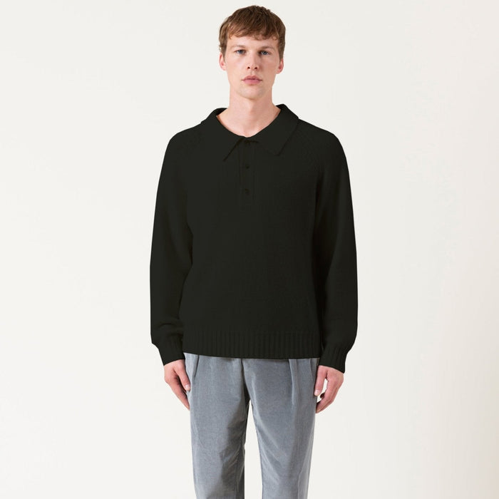 Maglia Polo Burton In Lana E Cashmere - Maglioni - Autore - T.Luxy