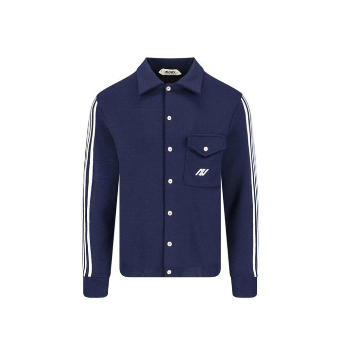 AUTRY Side Stripe Cardigan
