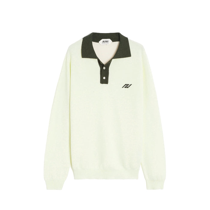 Autry Sporty Long Sleeve Polo