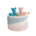 VaVa Designer Cakes Bear Gender Reveal Chiffon Cake – A Sweet Surprise in Every Slice