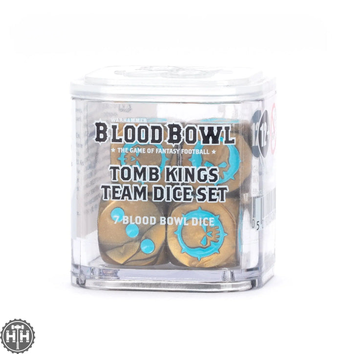 Blood Bowl: Tomb Kings Team Dice Set Blood Bowl Games Workshop