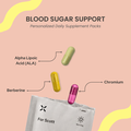 PlexusDx Blood Sugar Support personalized daily supplement pack for metabolic balance and glycemic health