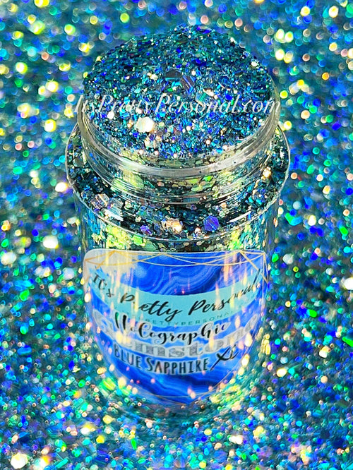 "Blue Sapphire XL"- Holographic GEMSTONE Collection