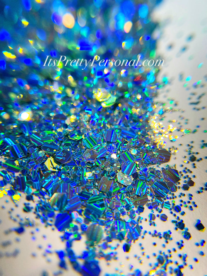 "Blue Sapphire XL"- Holographic GEMSTONE Collection