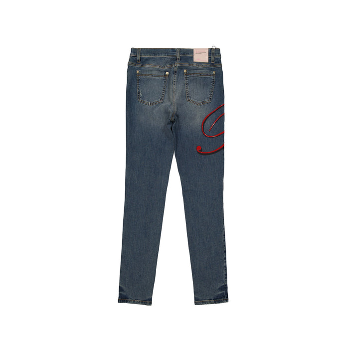 Blumarine Cotton Denim Jeans