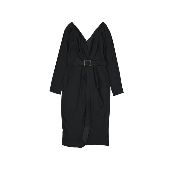 Blumarine Deep V-neck Dress