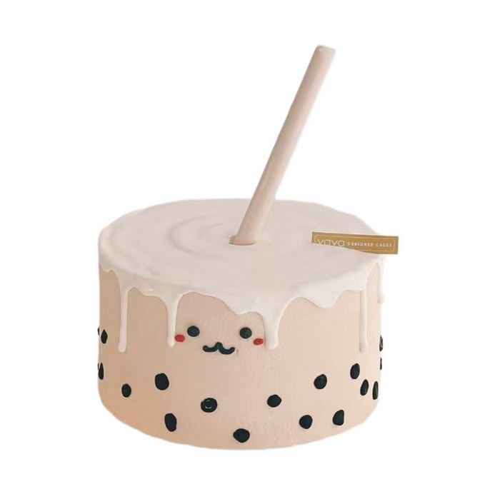 VaVa Designer Cakes Boba Pop Chiffon Cake – A Cute Sip of Sweet Happiness