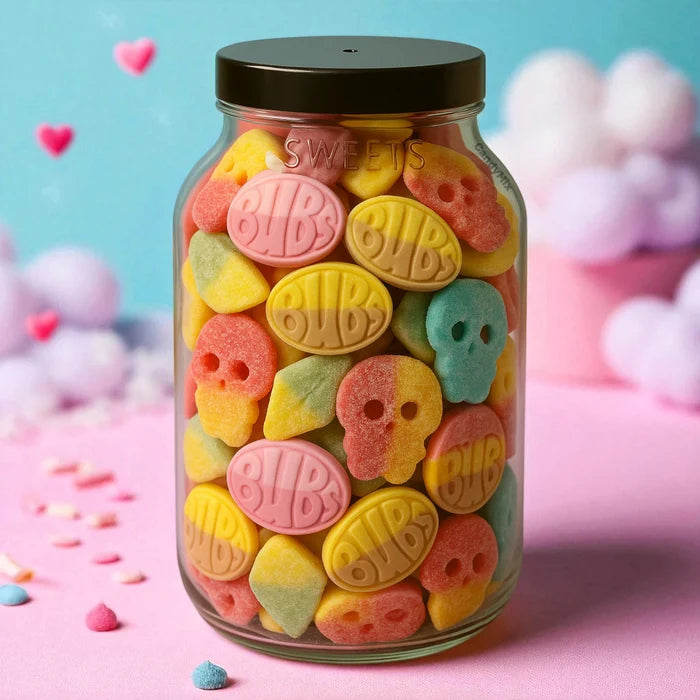 Bonbonnière Bubs 2.5kg - Bonbons suédois vegan - bonbons en vrac CandyMix