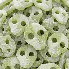 🌱🍬 Bonbons Crânes S-MARKE - Bonbons Suédois 500g