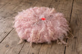 Braided Wool & Natural Curls BLANKET - Newborn & Sitter Photography Prop