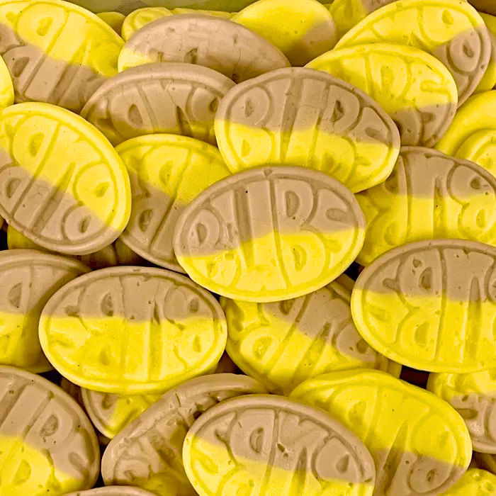 🌱🍬 Bubs Banane Ovale - Bonbons suédois
