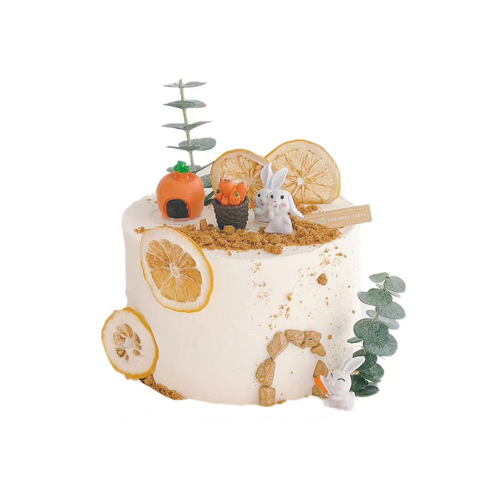 VaVa Designer Cakes Bunny Home Cake – Whimsical, Fresh, and Naturally Sweet
