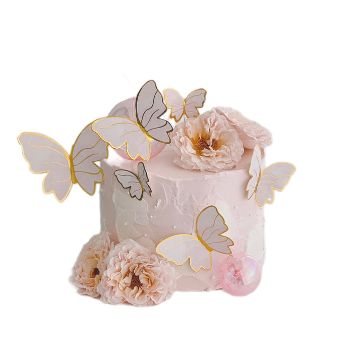 VaVa Designer Cakes Butterfly Love Chiffon Cake – Where Elegance Takes Flight