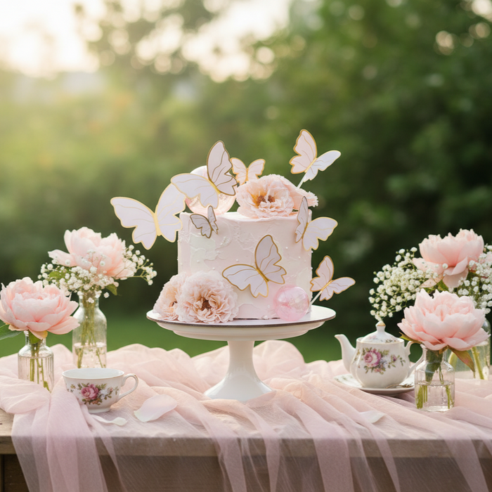 VaVa Designer Cakes Butterfly Love Chiffon Cake – Where Elegance Takes Flight