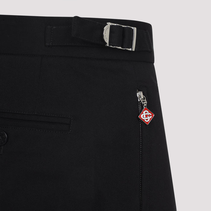 Casablanca Chino Pants - black casual pants for men - view 3