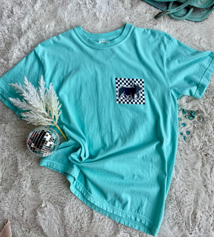 Checkered Pig Tee