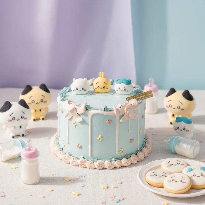 VaVa Designer Cakes Chiikawa Party Cake – Adorable, Soft, and Full of Joy