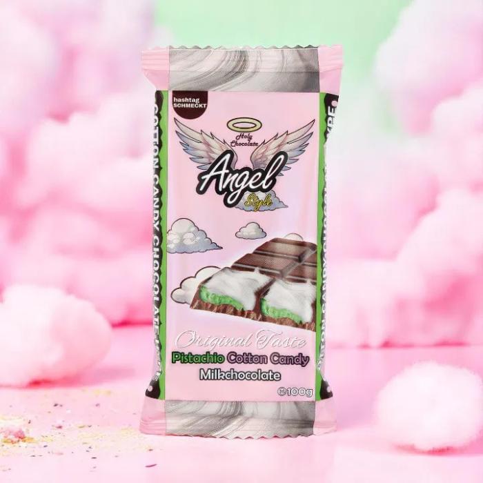 Chocolat de Dubaï barbe à papa