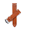 Cognac Leather Watch Strap - Cognac - Leather strap- Milano Straps