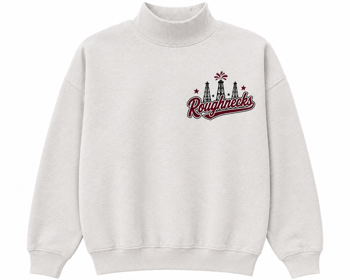 Columbia Roughnecks Pocket Mock Neck Sweatshirt